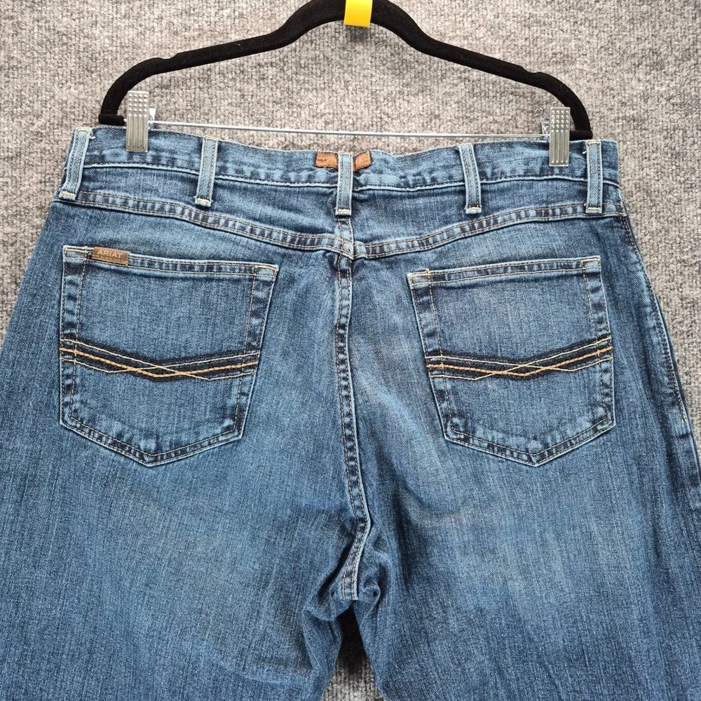 Ariat Jeans M4 Relaxed Boot Cut 34x32 Blue Mens